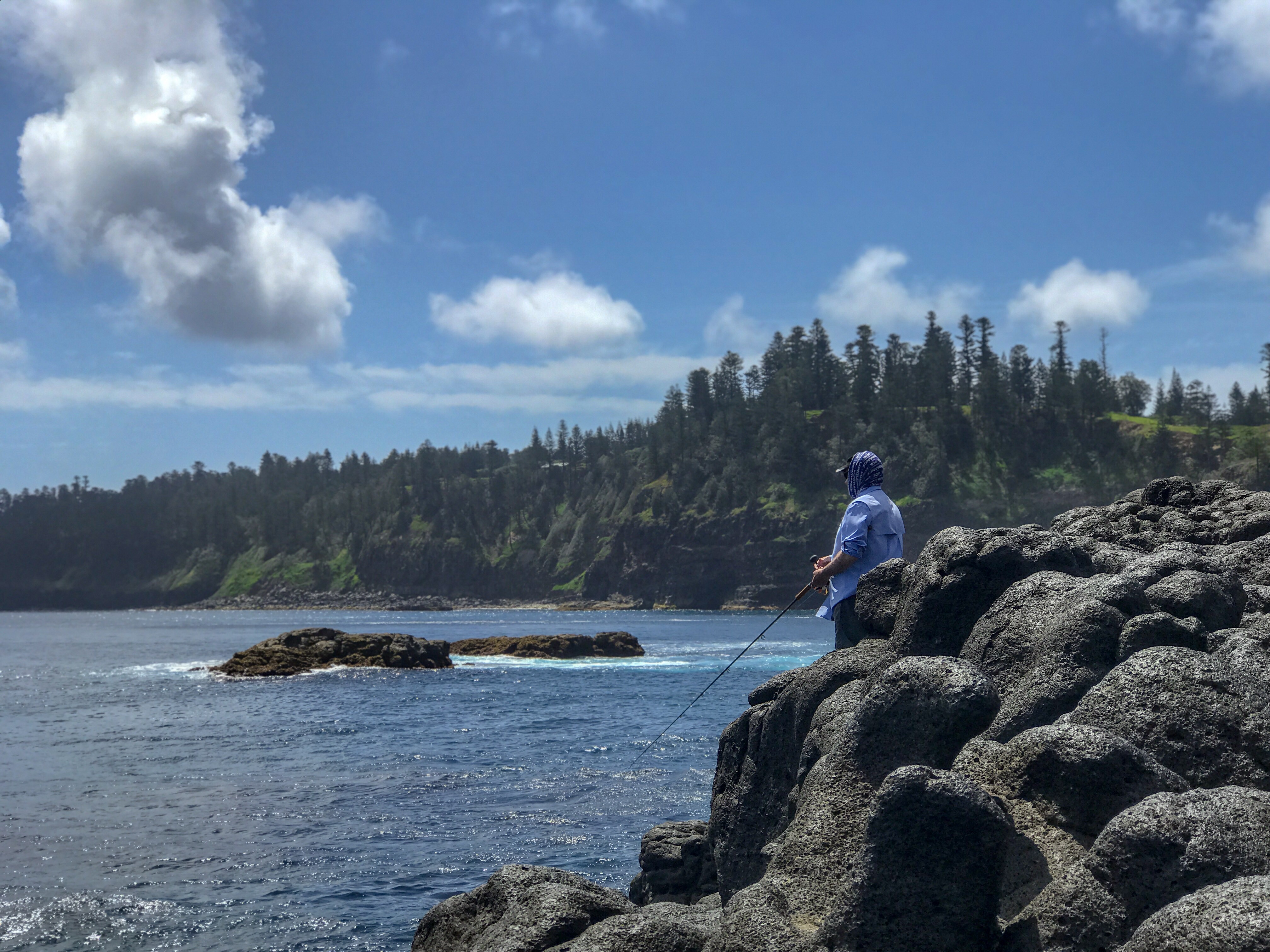 More than one way to fish at Norfolk Island
